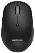Silver Monkey M90 Wireless Comfort Mouse Black Silent Silver Monkey