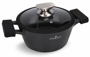 ZWIEGER BLACK STONE Garnek z pokrywką 24 cm BLACK STONE Garnek z pokrywką 24 cm ZWIEGER