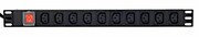 GEMBIRD Listwa zasilająca rack PDU 10xC13 1U 16A C19 2m EG-PDU-10C132C19 Listwa zasilająca rack PDU 10xC13 1U 16A C19 2m EG-PDU-10C132C19 GEMBIRD