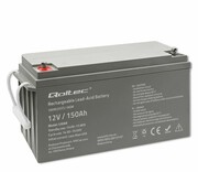 QOLTEC Akumulator AGM | 12V | 150Ah | max. 2250A | 40.1kg Akumulator AGM 12V 150Ah max. 2250A 40.1kg QOLTEC