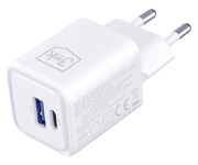 3mk Hyper Charger PD 33W GaN QC4+ PPS AFC FCP SCP 1A1C White 3mk
