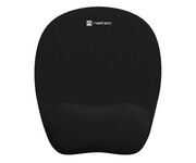 Natec PODKŁADKA POD MYSZ CHIPMUNK CZARNA 230X200MM MEMORY FOAM Natec