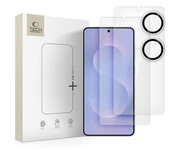 Tech-Protect Szkło Hartowane Glass Set+ 3-Pack do Galaxy S25 Edge Clear Tech-Protect