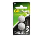 GP Litowe guzikowe; 3,0V (2 sztuki) GP