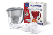 AQUAPHOR Dzbanek filtrujący Amethyst 2,8l z licznikiem + 3 wkłady AQUAPHOR
