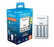 Panasonic ŁADOWARKA SMART + 4x AA ENELOOP 2000 mAh Panasonic