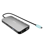 i-tec USB-C Nano 3x Display DP HDMI VGA Dock LAN PD 100W i-tec