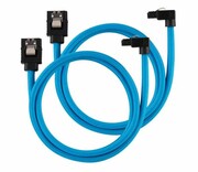 CORSAIR Premium 60cm sleeved 2szt (kątowe) Niebieskie CC-8900285 Premium 60cm sleeved 2szt (kątowe) Niebieskie CC-8900285 CORSAIR