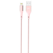 Silicon Power Kabel USB-Lightning MFI Silicon 1m w otulinie różowy # Silicon Power