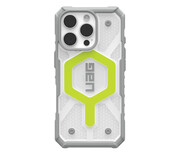UAG Pathfinder Clear Magsafe do iPhone 16 Pro active neon UAG