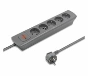 QOLTEC Listwa zasilająca - 5 gniazd, 1.8m, szara 50275 Listwa zasilająca - 5 gniazd 1.8m szara 50275 QOLTEC