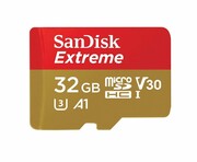 Sandisk 32GB microSDHC Extreme 100MB/s A1 C10 V30 UHS-I U3 Sandisk