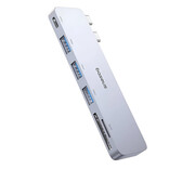Baseus 6w1 UltraJoy 2xUSB-C - USB-C, 3xUSB, SD/TF Baseus