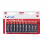 Verbatim Premium Alkaline LR6 AA (20 szt.) Verbatim