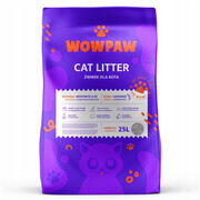 WowPaw Żwirek bentonitowy lawendowy 25l WowPaw