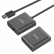 UNITEK Przedłużacz USB2.0 over IP 4xUSB; 60m; Y-2516 Przedłużacz USB2.0 over IP 4xUSB 60m Y-2516 UNITEK