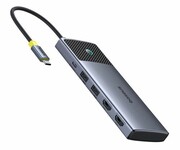 BASEUS Metal Gleam Series II 7w1 USB-C - USB-C PD100W B00061806813-00 Metal Gleam Series II 7w1 USB-C - USB-C PD100W B00061806813-00 BASEUS