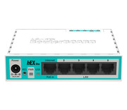 MikroTik hEX lite RB750r2 (1xWAN 4xLAN) PoE in MikroTik