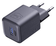 3mk Hyper Charger PD 33W GaN QC4+ PPS AFC FCP SCP 1A1C Black 3mk