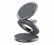 FIXED Ładowarka Indukcyjna 3 w 1 MagPowerstation Round grey FIXMPOS-RO-GR Ładowarka Indukcyjna 3 w 1 MagPowerstation Round grey FIXMPOS-RO-GR FIXED