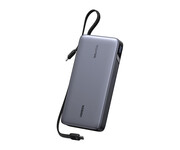 UGREEN Powerbank 25000mAh PB552 165W USB + USB-C wbudowany kabel UGREEN
