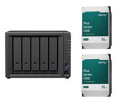 Synology DS1525+ (2x 16TB HDD HAT3310-16T) Synology