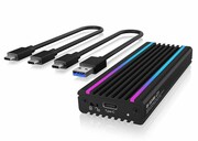 ICYBOX IB-1824ML-C31 Obudowa M.2 NVMe z oświetleniem RGB IB-1824ML-C31 Obudowa M.2 NVMe z oświetleniem RGB ICYBOX