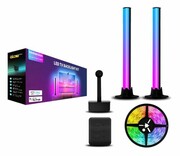 Spacetronik Inteligentne podświetlenie telewizora LED RGB Strip Wi-Fi Inteligentne podświetlenie telewizora LED RGB Strip Wi-Fi Spacetronik