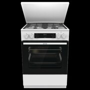 GORENJE GKS6C71WF AirFry, Programy i Czyszczenie Parowe, GentleClose, Żeliwne Ruszty ProGrids, 60cm GKS6C71WF GORENJE