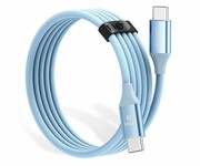 Orico CDX 100W 5A Power Delivery USB-C - USB-C 1m - niebieski ORICO-CDX-100CC-BL-BP-HU CDX 100W 5A Power Delivery USB-C - USB-C 1m - niebieski ORICO-CDX-100CC-BL-BP-HU Orico