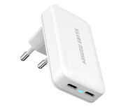 Silver Monkey Płaska ładowarka GaN 45W 2x USB-C Silver Monkey
