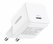 UGREEN Ładowarka sieciowa X513 30W GaN 1x USB-C - biała 6941876260096 Ładowarka sieciowa X513 30W GaN 1x USB-C - biała 6941876260096 UGREEN