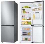 SAMSUNG RB34C601DSA EF AI No Frost 185,3cm Srebrna Składana Półka Zdalne Sterowanie Cicha 344L RB34C601DSA EF AI No Frost 185 3cm Metaliczny Grafit SAMSUNG