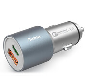Hama Ładowarka samochodowa PD 1xUSB-C, QC 1xUSB-A 38W Hama