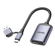 Unitek Czytnik kart pamięci SD4.0 /Micro SD4.0, 2w1 Unitek