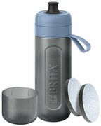 BRITA Butelka z filtrem ACTIVE Pastelowy błękit + 2 filtry do wody MicroDisc Butelka z filtrem ACTIVE Pastelowy błękit BRITA