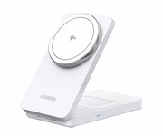 UGREEN Magnetyczna ładowarka bezprzewodowa 2w1 W706 MagSafe 15W UGREEN