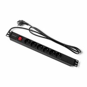 QOLTEC do szafy RACK 1U | 16A | PDU | 6xFRENCH | 2m 54470 do szafy RACK 1U 16A PDU 6xFRENCH 2m 54470 QOLTEC