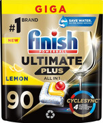 Finish FINISH 90szt Ultimate Plus All in 1 Tabs Lemon Kapsułki do z Finish
