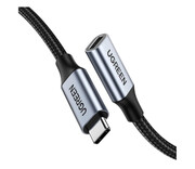 UGREEN Kabel USB-C - USB-C PD QC 100W 5A 10Gbps 1m US372 szary UGREEN