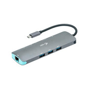 i-tec USB-C Metal Nano Dock 1x HDMI 4K LAN Audio PD 100W i-tec