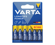 Varta Longlife Power AA (6 szt.) Varta