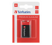 Verbatim Premium Alkaline 9V R9 6LR61 Verbatim