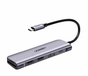 UGREEN Revodok CM195 6w1 USB-C do 2x USB 3.0 HDMI SD/microSD 100W 6957303874118 Revodok CM195 6w1 USB-C do 2x USB 3.0 HDMI SD/microSD 100W 6957303874118 UGREEN