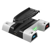 FroggieX Podstawka chłodząca i ładowarka padów do PS5/ PS5 Slim FroggieX