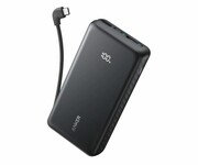 ANKER Zolo Power Bank 20000mAh 22.5W Built-In USB-C Cable Black A110EH11 ANKER Zolo Power Bank 20000mAh 22.5W Built-In USB-C Cable Black A110EH11 ANKER