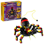 LEGO Creator 3 w 1 31159 Dzikie zwierzęta: niezwykły pająk LEGO