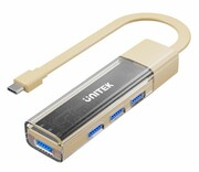 UNITEK Hub Dwukierunkowy USB-C/USB-A - 4x USB-A H1319ACL01 Hub Dwukierunkowy USB-C/USB-A - 4x USB-A H1319ACL01 UNITEK