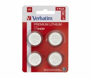 VERBATIM Premium Lithium CR2430 3V (4 szt.) 49534 Premium Lithium CR2430 3V (4 szt.) 49534 VERBATIM