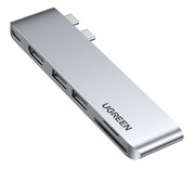 UGREEN USB - C - HDMI/2 x USB 3.0/ czytnik kart/ USB-C PD UGREEN